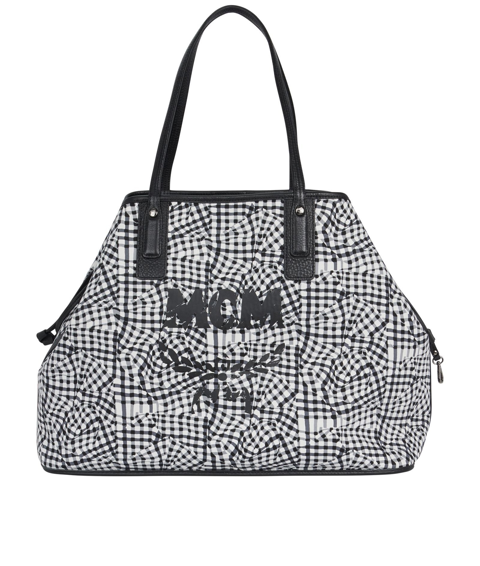 Mcm large liz reversible shopper hot sale